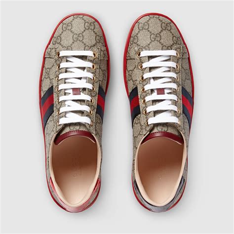 gucci ace low top|Gucci Ace Web GG Suede Low.